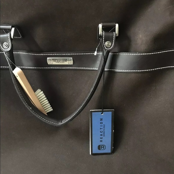 Cole Reaction Bags Reaction Cole Garment Luggage Bag Suede Poshmark